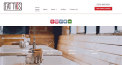 Desktop Screenshot of eatthiscafe.com