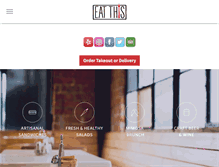 Tablet Screenshot of eatthiscafe.com